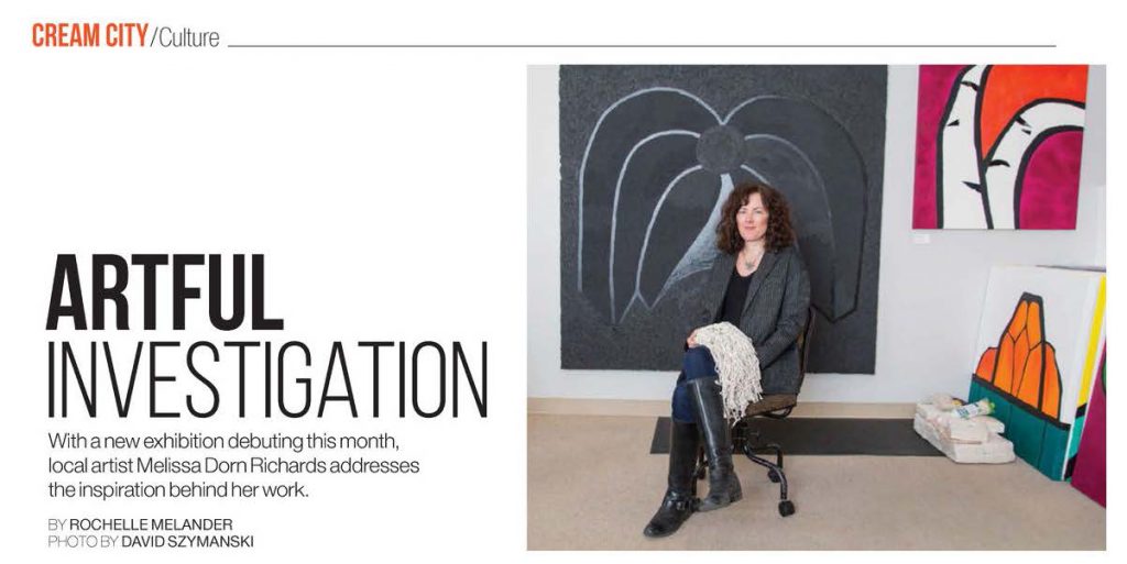 M Magazine article - Melissa Dorn Richards