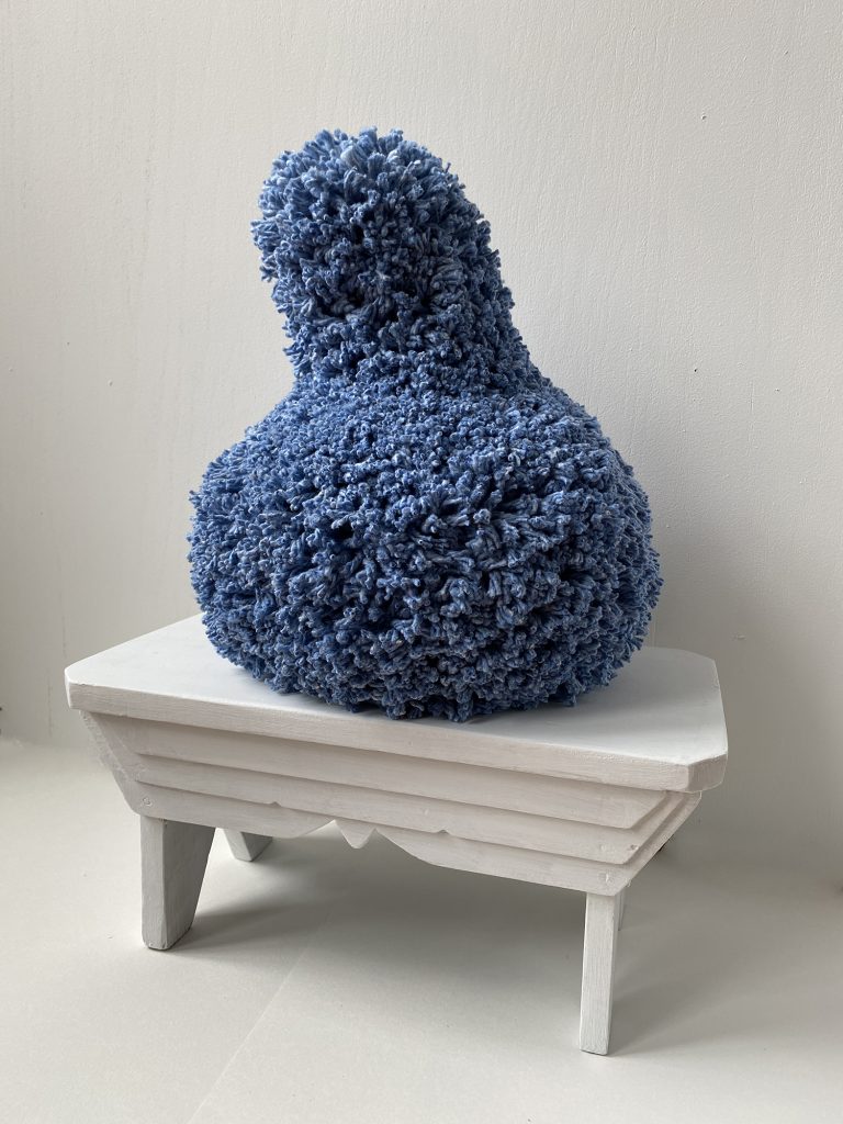 Blue Teddy by Melissa Dorn